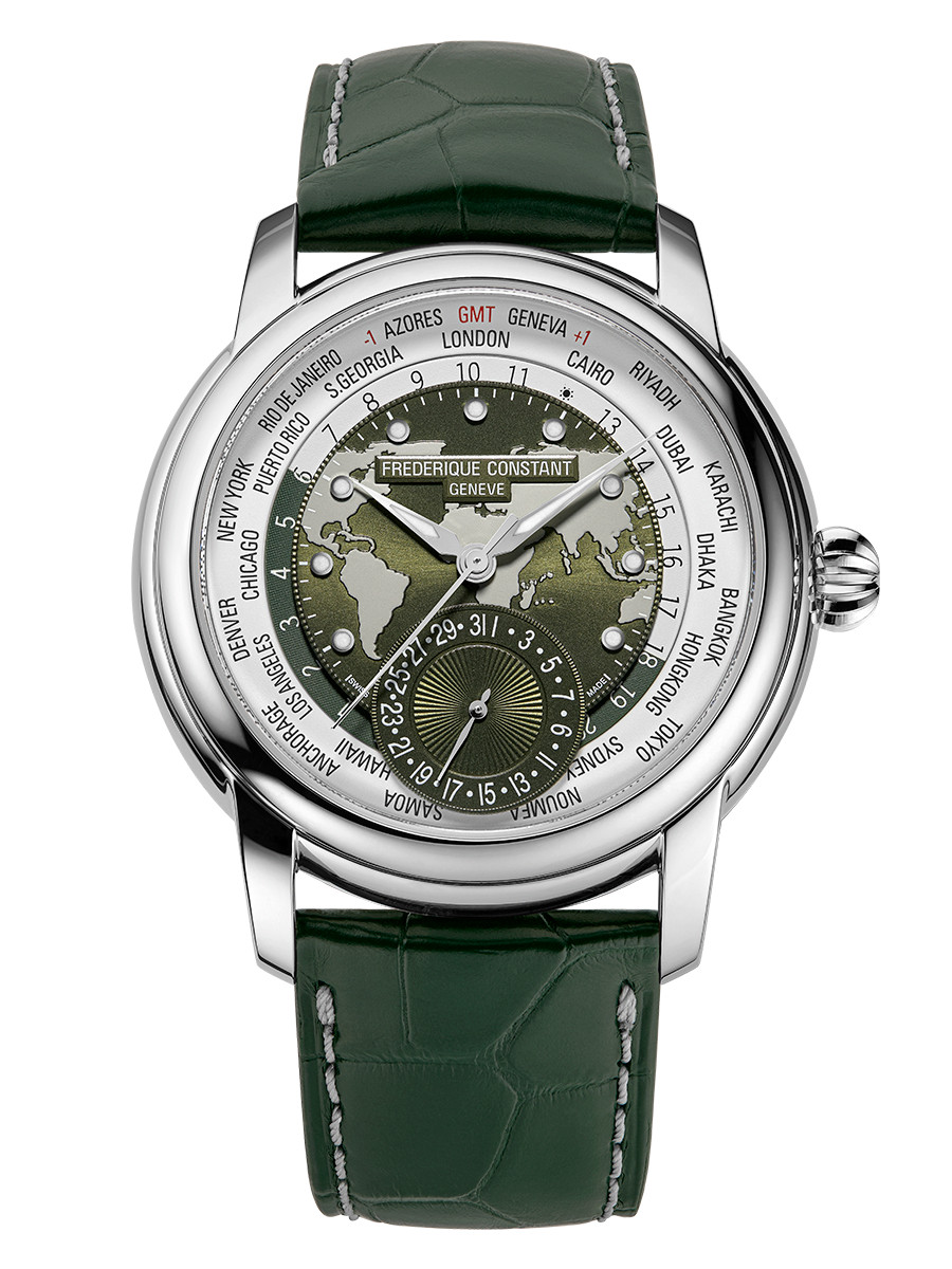 Manufacture Worldtimer Manufacture Watch FC-718KWM4H6 | Frederique